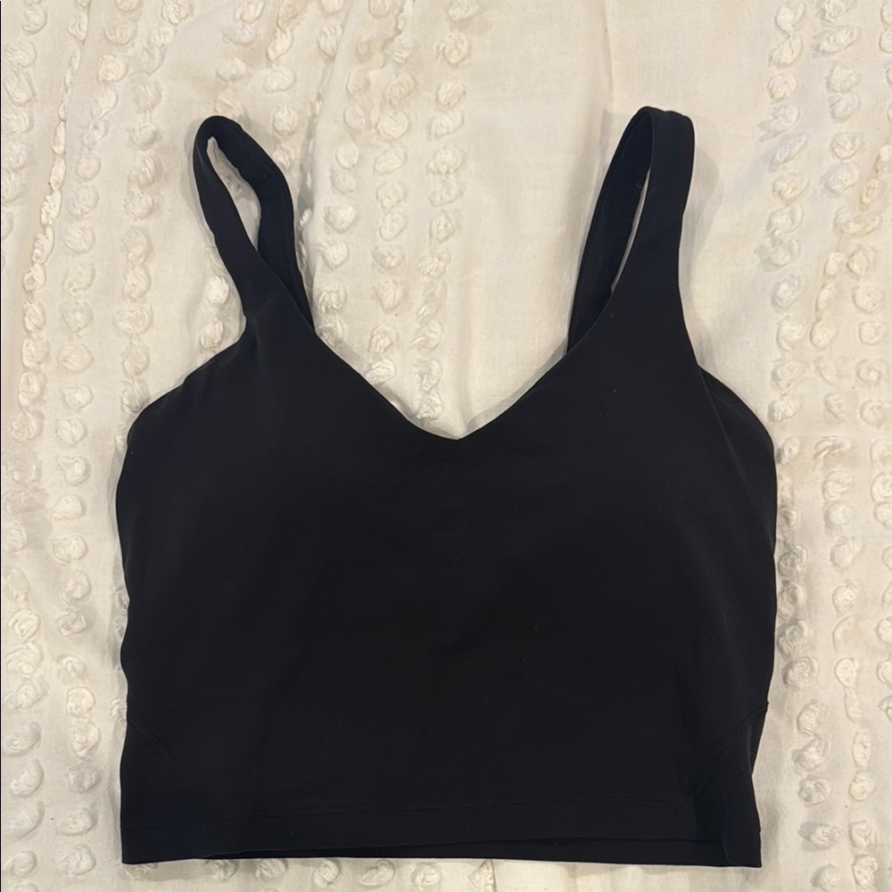 lululemon athletica Black crop top